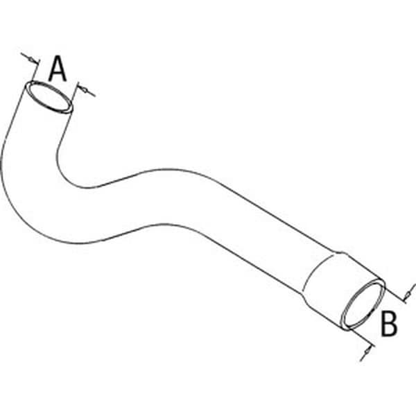 Aftermarket Radiator HoseLower Fits Case IH 595 4210 685 695 3220 3230 995 885 4240 585 423 84497C2 - main